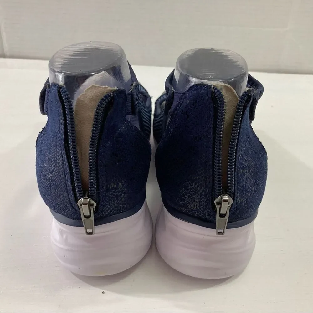 JBU by Jambu Margot Sandals Womens 9W Blue Slip On Comfort Casual B2MRT73